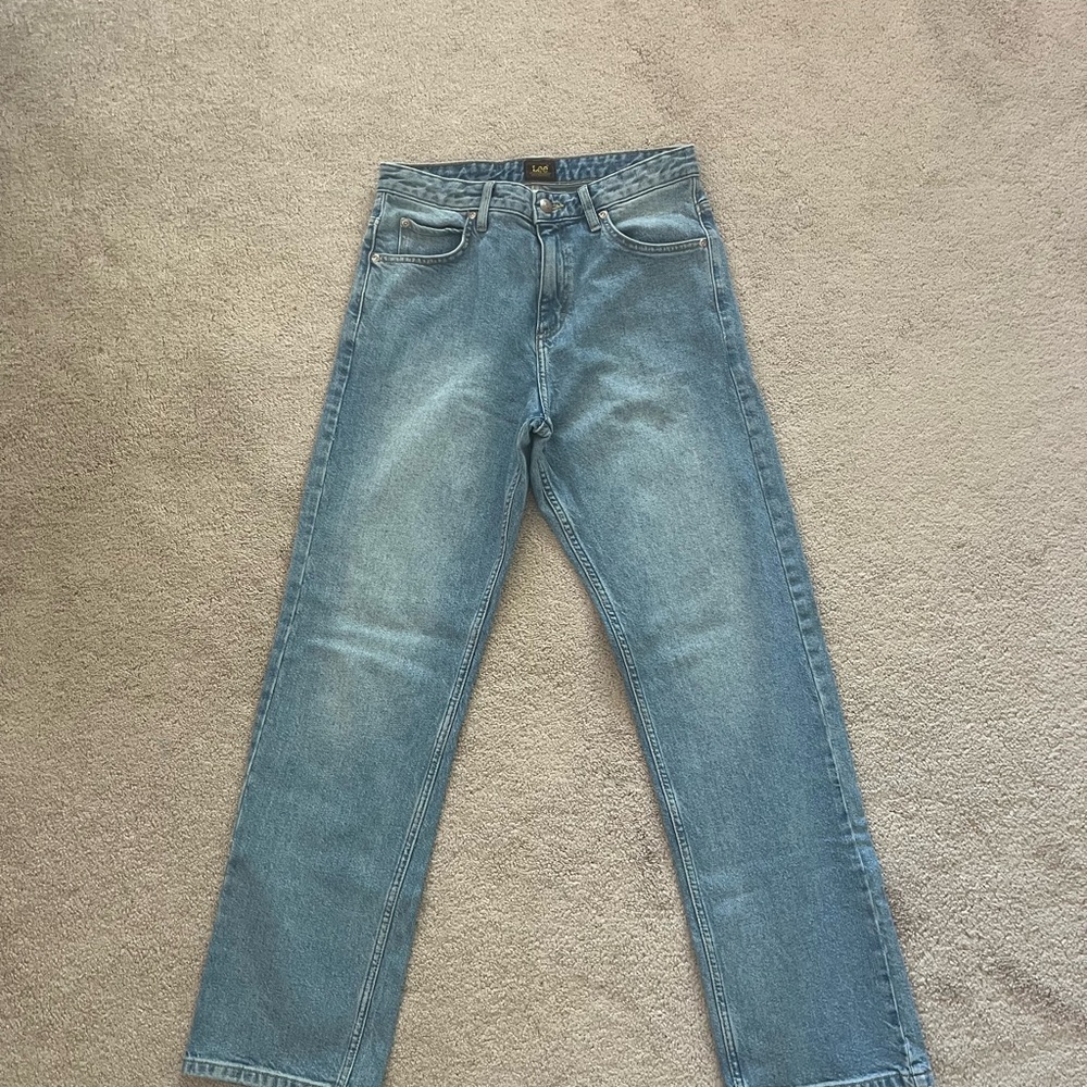 Lee rider classic straight jeans women’s 27
